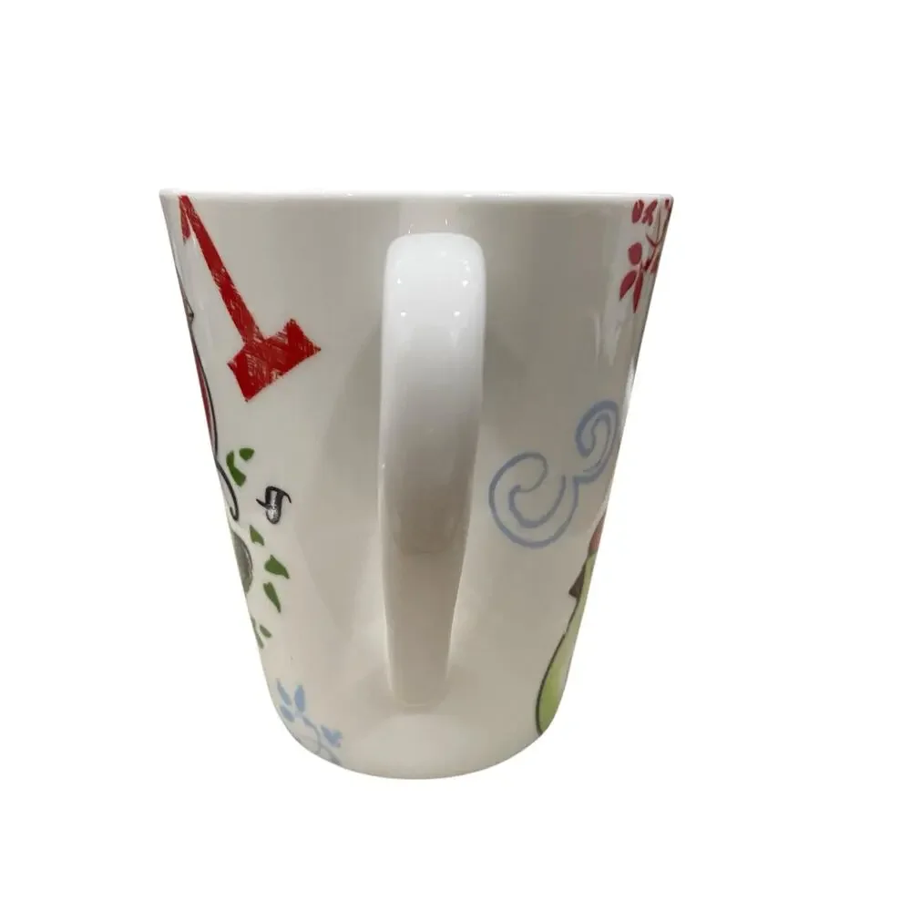 ONE Lenox Porcelain Mug - “12 Days of Christmas” (Days 1, 2, 3) Replacement Cup